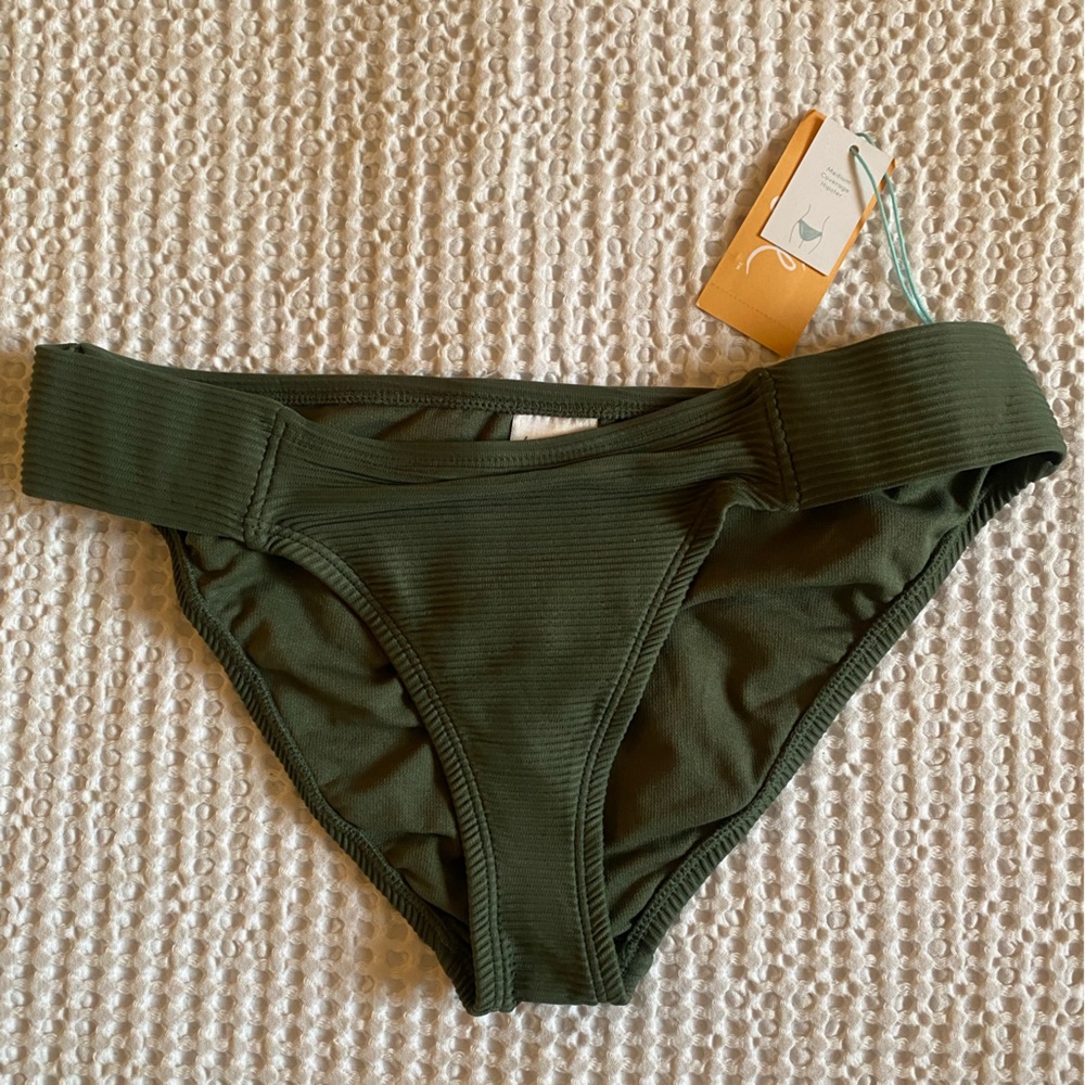 Kona Sol Olive Green Bikini Bottom